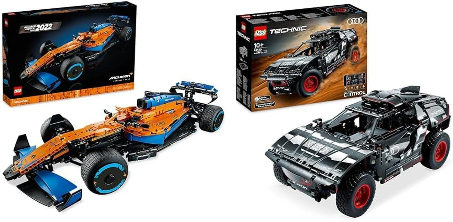 Lego Technic Mclaren Formule 1 Voiture de course - Modèle F1 adulte avec moteur V6 et direction - Cadeau pour les fans de sports mécaniques et les collectionneurs - 42141 Ensembles de construction Besuche den LEGO-Store Technic Audi Rs Q E-Tron Pack