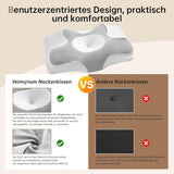 Homyrium Oreiller Cervical Ergonomique Oreiller Orthopédique Oreiller de Soutien du Cou en Mousse à Mémoire Oreiller Anti-Ronflement Oreiller pour Dormeur Latéral Oreiller pour Le Dos et Le Ventre Gris Oreillers Orthopédiques Cervicaux Naty Shop