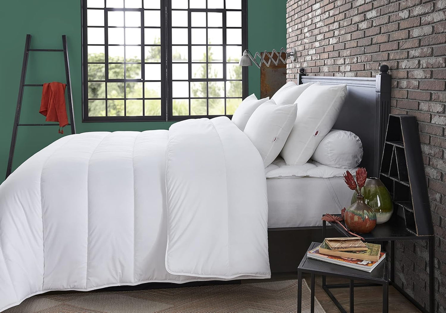DODO Couette couette Arizona, légère, polyester, blanc, 140/200 Couettes et couettes Naty Shop
