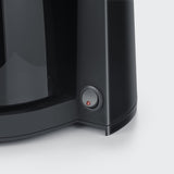 SEVERIN Cafetière à filtre avec carafe thermique, cafetière jusqu'à 8 tasses, jolie cafetière à filtre avec carafe isolée, noir, 1 litre, KA 9306