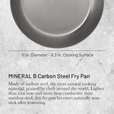 Poêle MINERAL B PRO En acier Casseroles et poêles Naty Shop