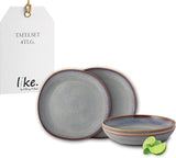 Service de table Lave beige de Villeroy & Boch, 4 pièces, env.