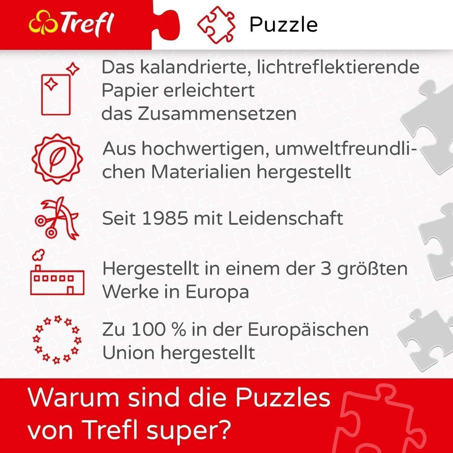Trefl TR27119 Funny Dog Portraits II 2000 pièces, qualité premium, pour adultes et enfants à partir de 12 ans, puzzle coloré Naty Shop