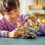 LEGO Marvel Spider-Man contre. Sandman : Showdown Superhero Toy avec figurines, dont lézard et jeu de rôle électrique, cadeau pour les amateurs d'action, garçons et filles 76280 Jeux de construction Besuche den LEGO-Store