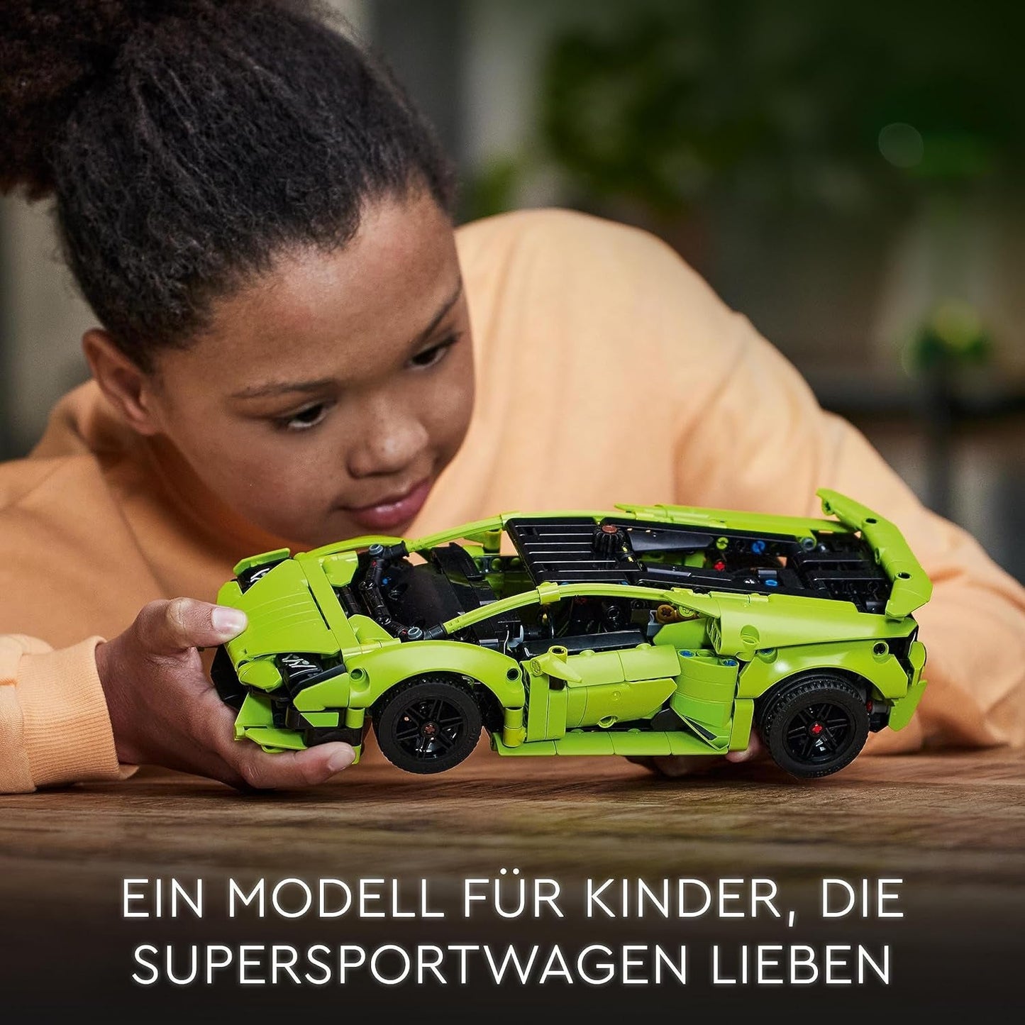 LEGO 42161 Technic Lamborghini Huracán Tecnica Kit de modèle de voiture jouet Ensemble de construction de voiture de course pour enfants garçons filles Collection de fans de sports mécaniques Ensembles de construction cadeaux Besuche den LEGO-Store