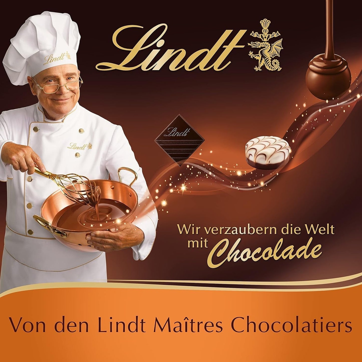 Lindt & Sprüngli Feines Backen Kuchenmischung, Backmischung, 8 Portionen, Lactosefrei, 400 G Mélange pour la pâtisserie et la cuisine Naty Shop