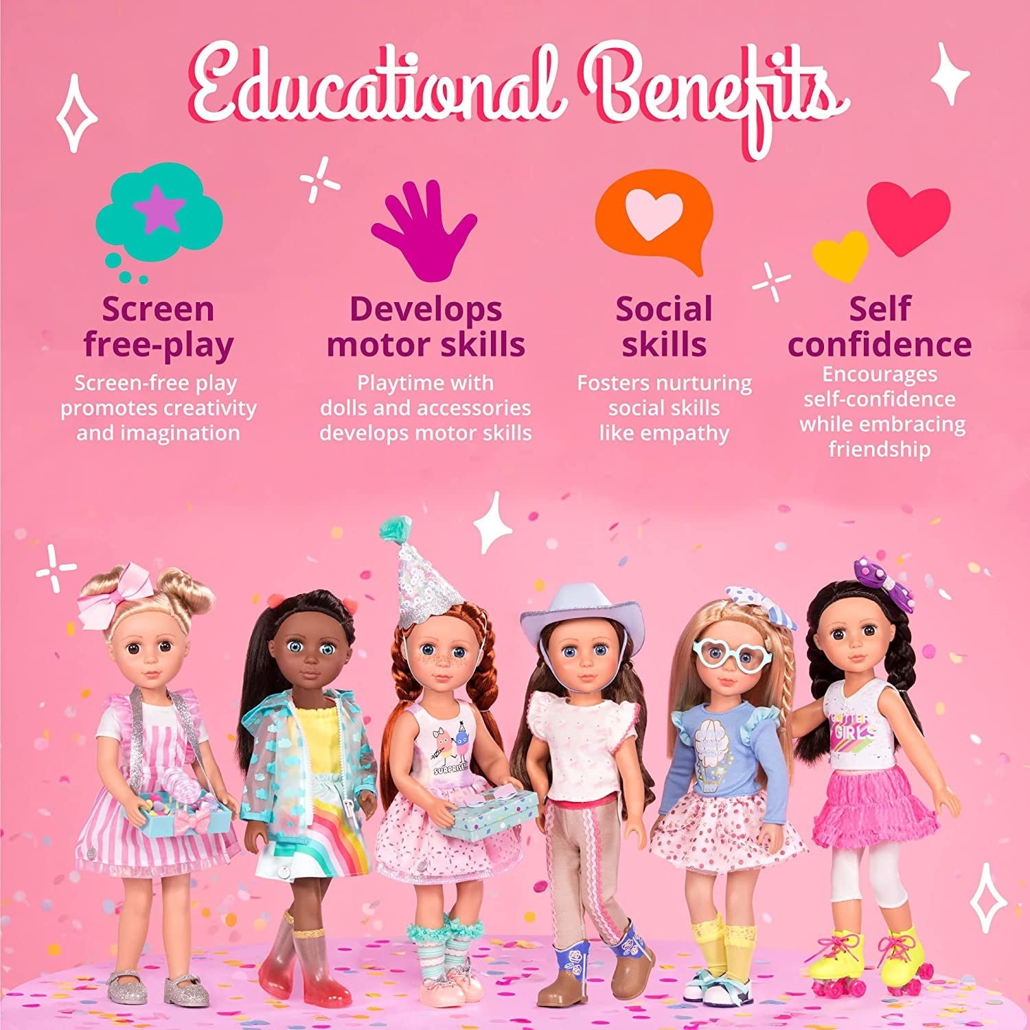 Glitter Girls - Sunnie Dolls - Poupée articulée Sunnie 36 cm - Cheveux blonds et yeux verts - Jouet à partir de 3 ans