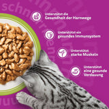 Whiskas Senior 7+ Nourriture humide Sélection mixte en sauce, 48 sachets, 12x85 g (lot de 4) - Nourriture humide de haute qualité pour chats de 7 ans et plus