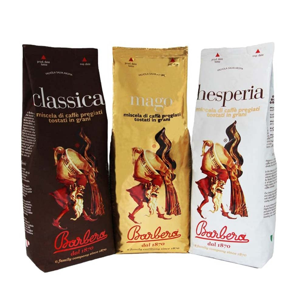 Caffè Barbera - Kit café avec 3 mélanges - 1870