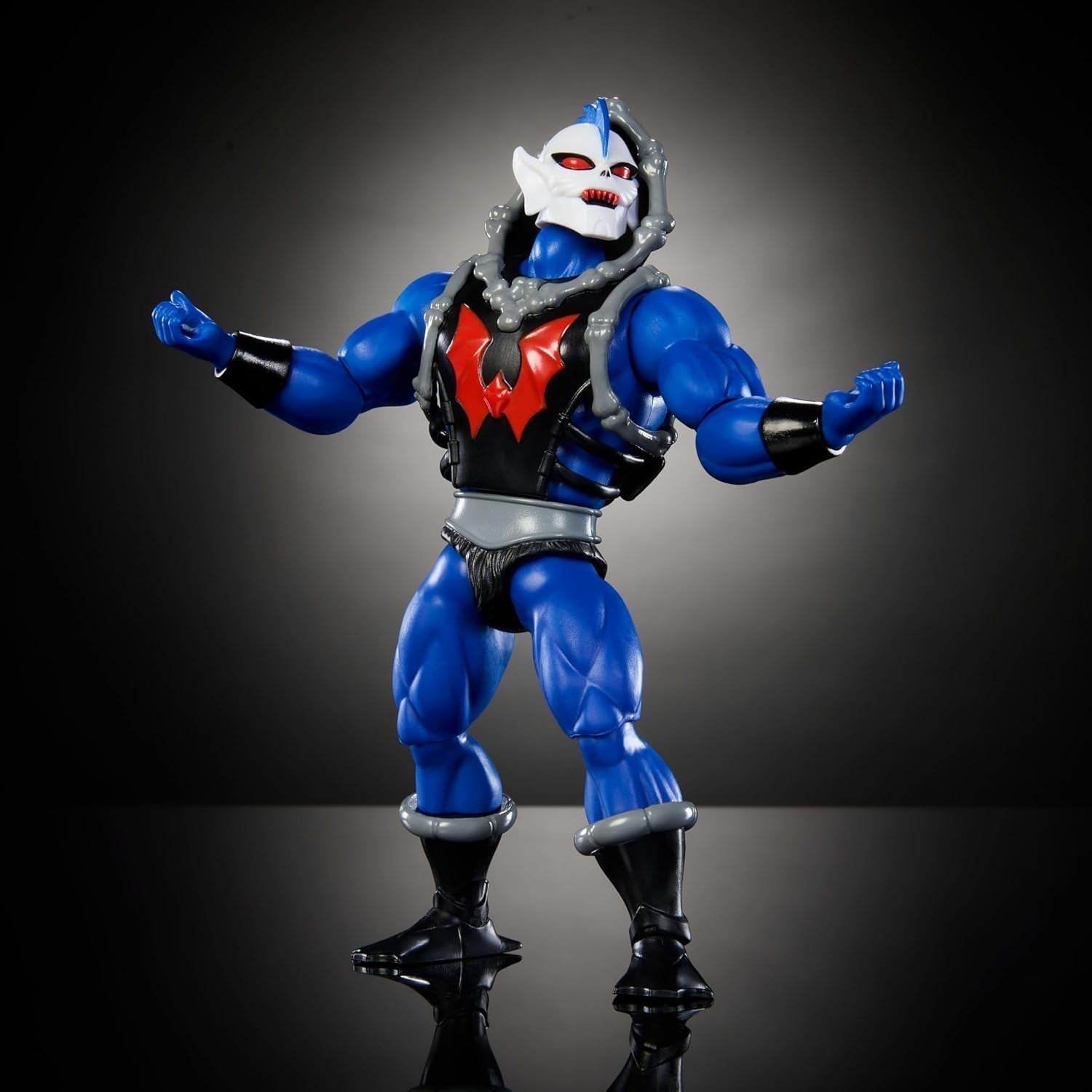 Figurine d'action Masters of the Universe Origins Hordak de la collection de dessins animés, environ 14 cm de hauteur, méchant de la horde sauvage de la série télévisée des années 80, 16 points de mouvement, mini livret de bande dessinée, JBM79 Figurines Naty Shop