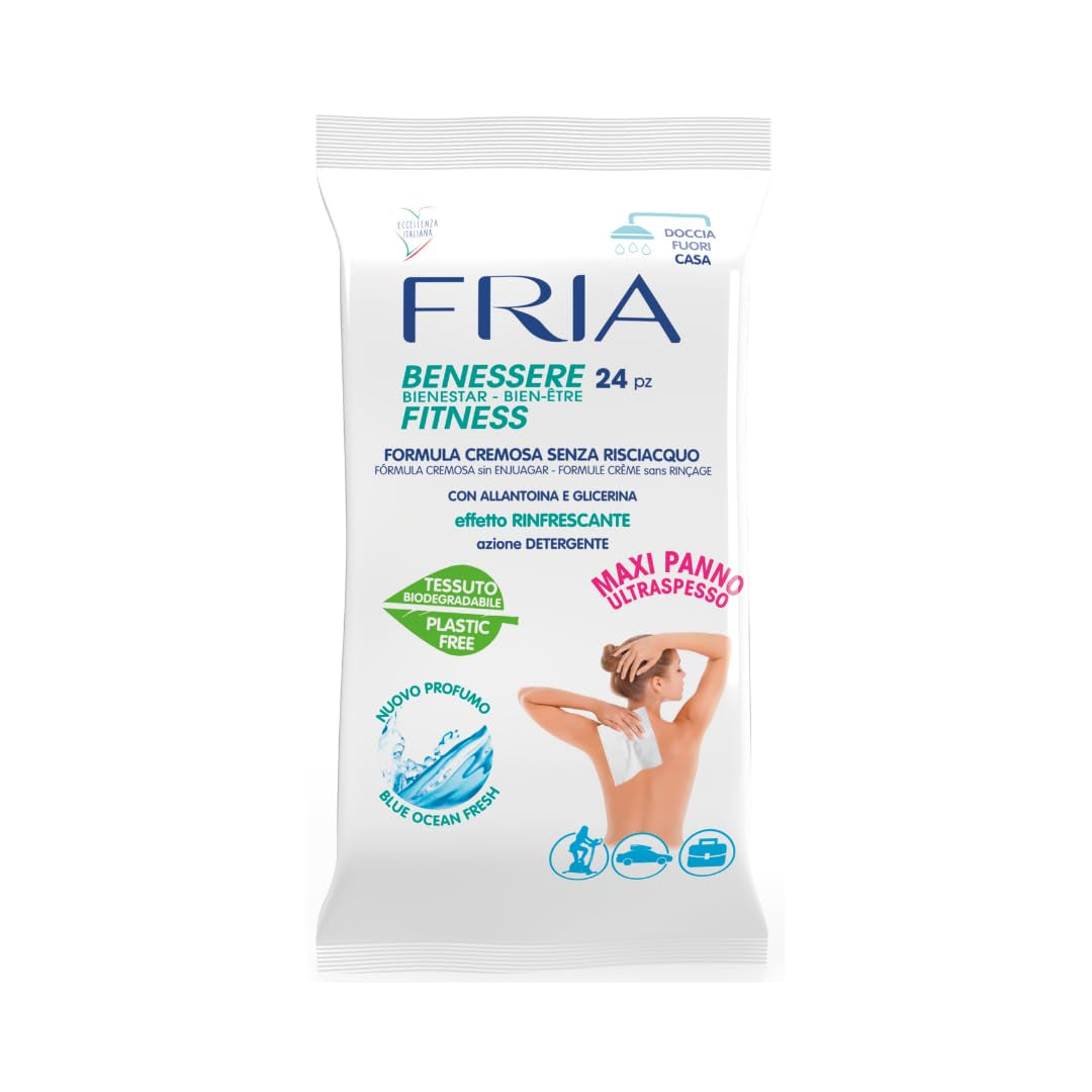 Lingettes pour le bien-être du corps 24 pièces
