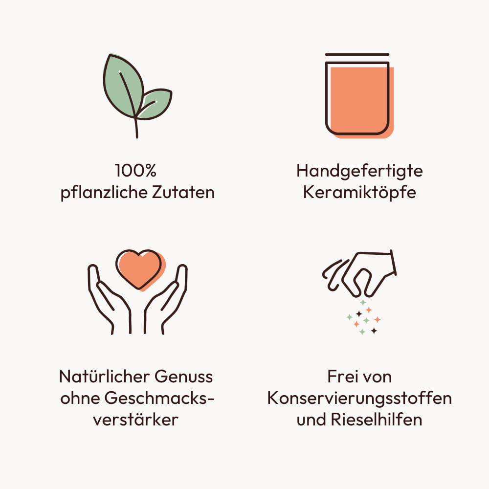Repas-partage | Zimt Zauber | Würzmischung im Keramiktopf | 90g | Végétalien, sans gluten et avec des ingrédients naturels