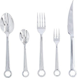 Ménagère 5 pièces en acier inoxydable Cuisine Naty Shop