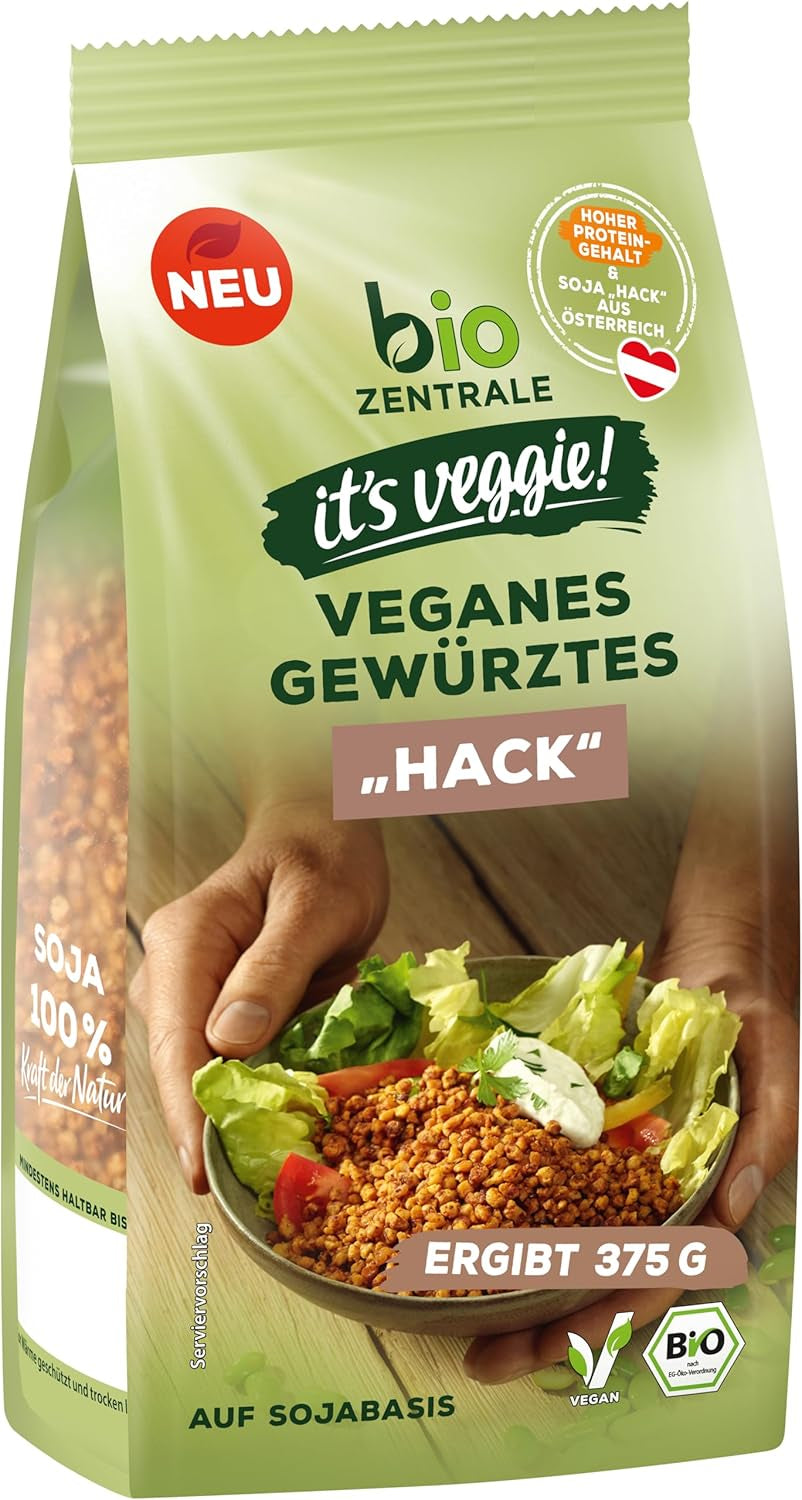Biozentrale Boulgour en barquette avec légumes et gingembre | 200 g parfait pour un repas rapide à emporter | source de protéines végétaliennes | facile à préparer