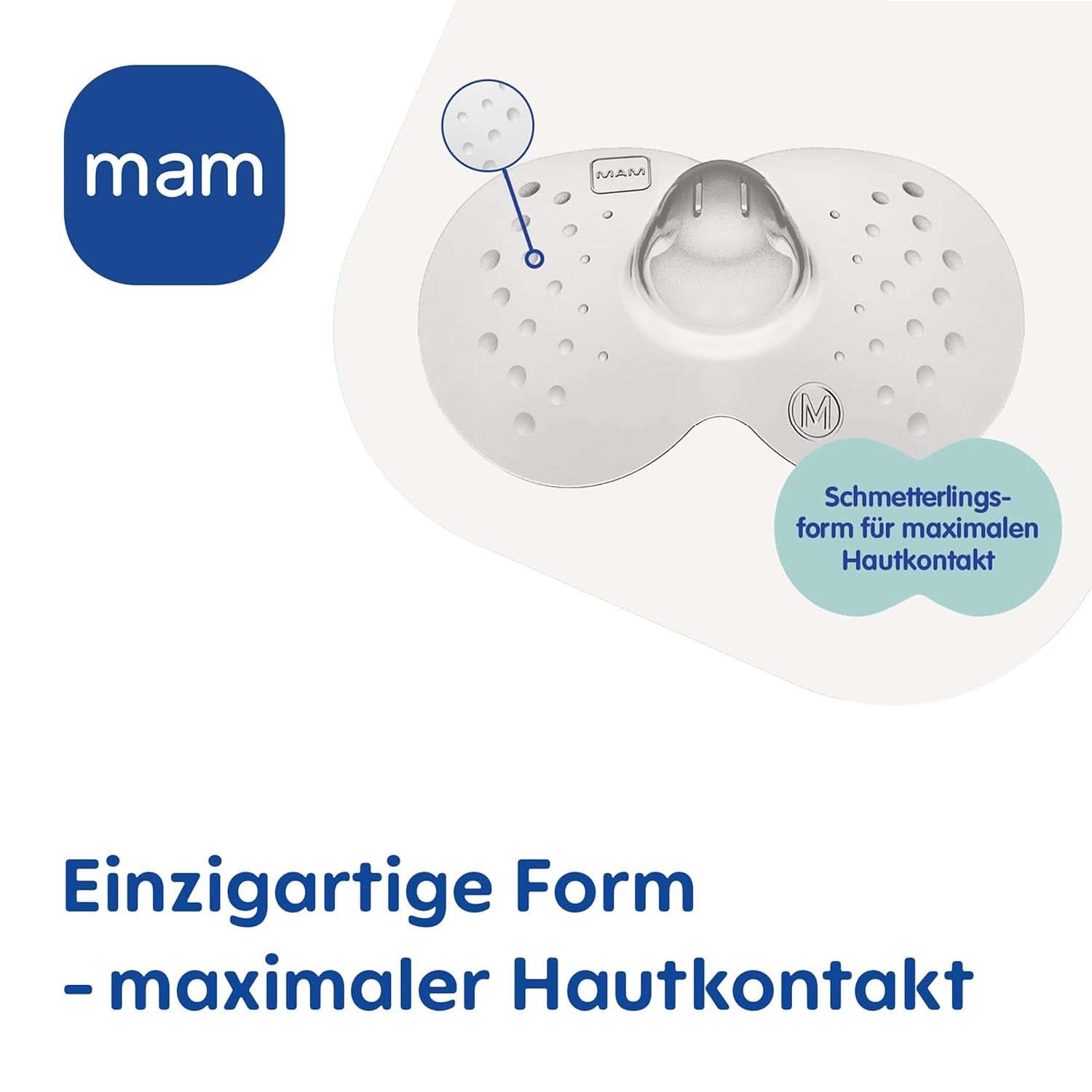 MAM Stillhütchen Größe S (Ø 17 Mm) Im 2Er-Set, Extra Weiche Brusthütchen Zum Schutz Beim Stillen, Brustwarzenschutz Für Maximalen Hautkontakt Zwischen Mutter Und Kind Accessories Alimentation et allaitement Bebe Naty Shop