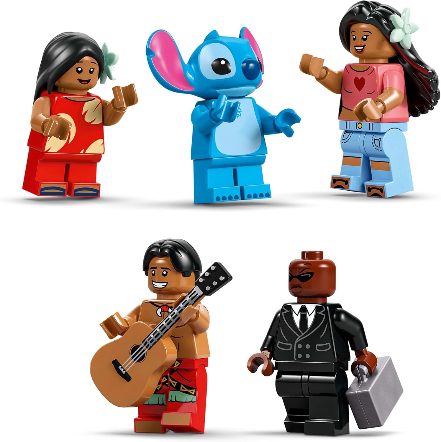 LEGO Ç€ Disney Beach House de "Lilo et Stitch" - Jouet à construire avec 6 pièces, observatoire, vaisseau spatial et 5 figurines - cadeau d'anniversaire pour filles et garçons de 9 ans et plus et fans 43268 Besuche den LEGO-Store sets de construction