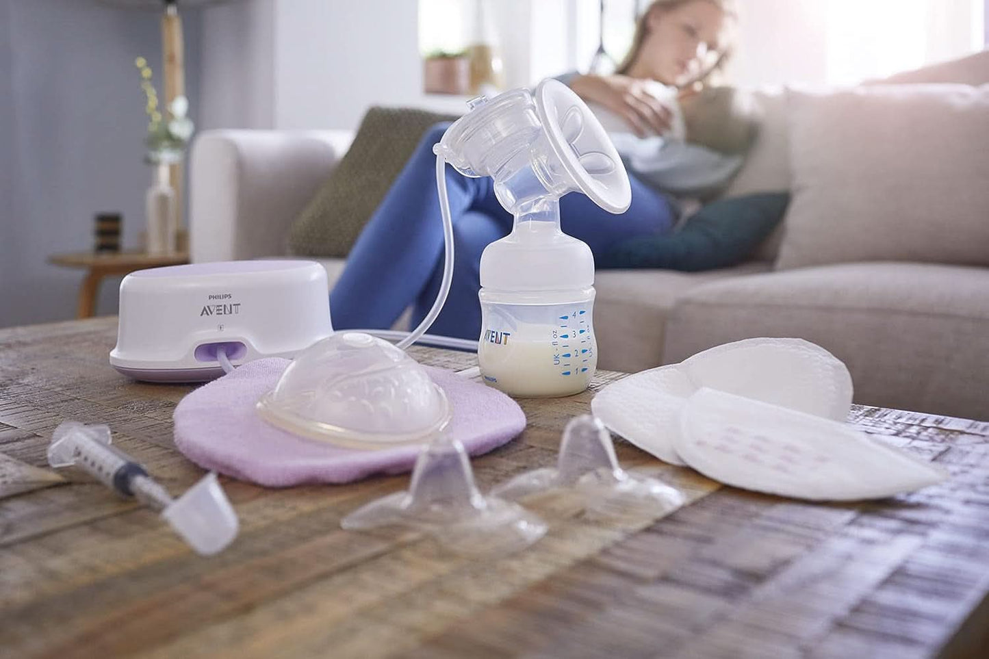 Philips Avent SCF153/03 Protège-tétons, Avec boîte de rangement, Medium, 2 pièces Accessoires Alimentation et Allaitement Bebe Naty Shop