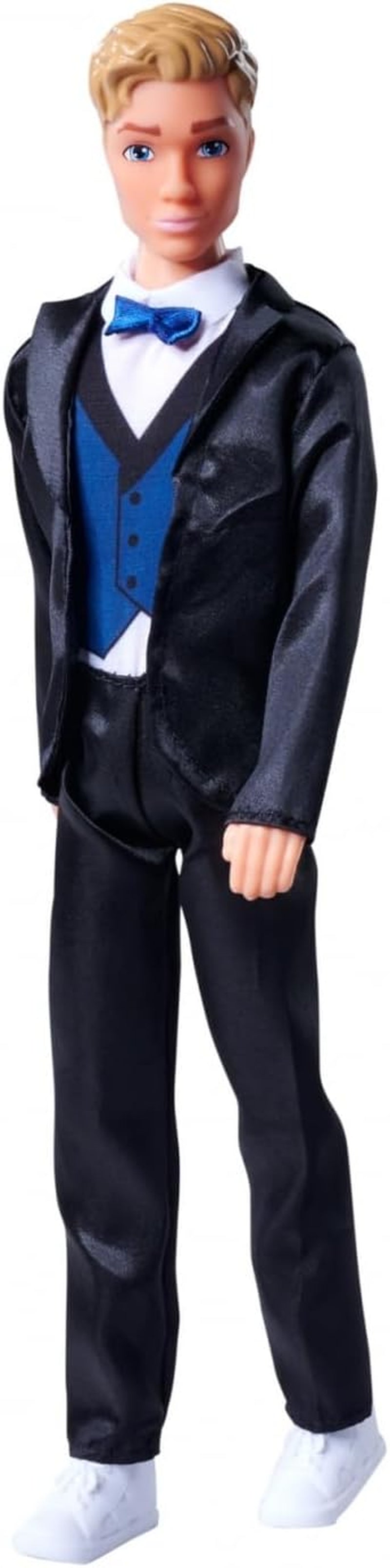 Simba 105733629 - Steffi Love Kevin Charming Playdoll porte un costume élégant avec nœud papillon et gilet, 30 cm, 3 ans et plus, bleu Naty Shop Dolls Default Title