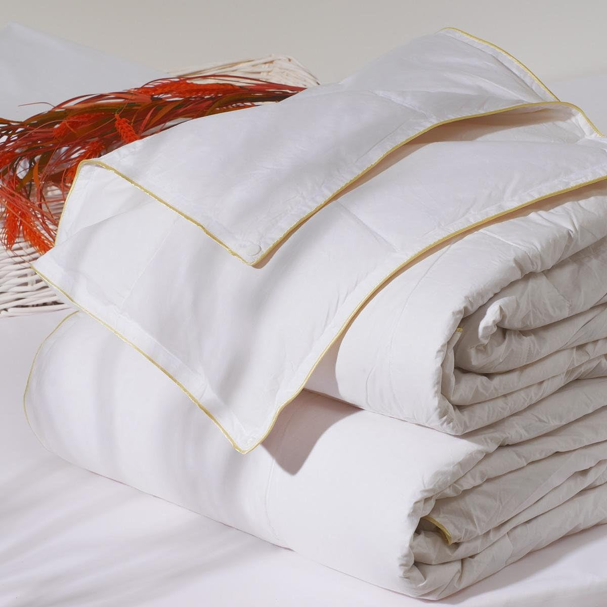 Sancarlos Vivaldi édredon, coton, blanc, Cama 105-180 X 220 Cm Couettes et couettes Naty Shop