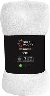 Soleil D'Ocre, couverture flanelle, 220 X 240 Cm, Calin, marron Couettes et couettes Naty Shop Blanc 220 X 240 Cm