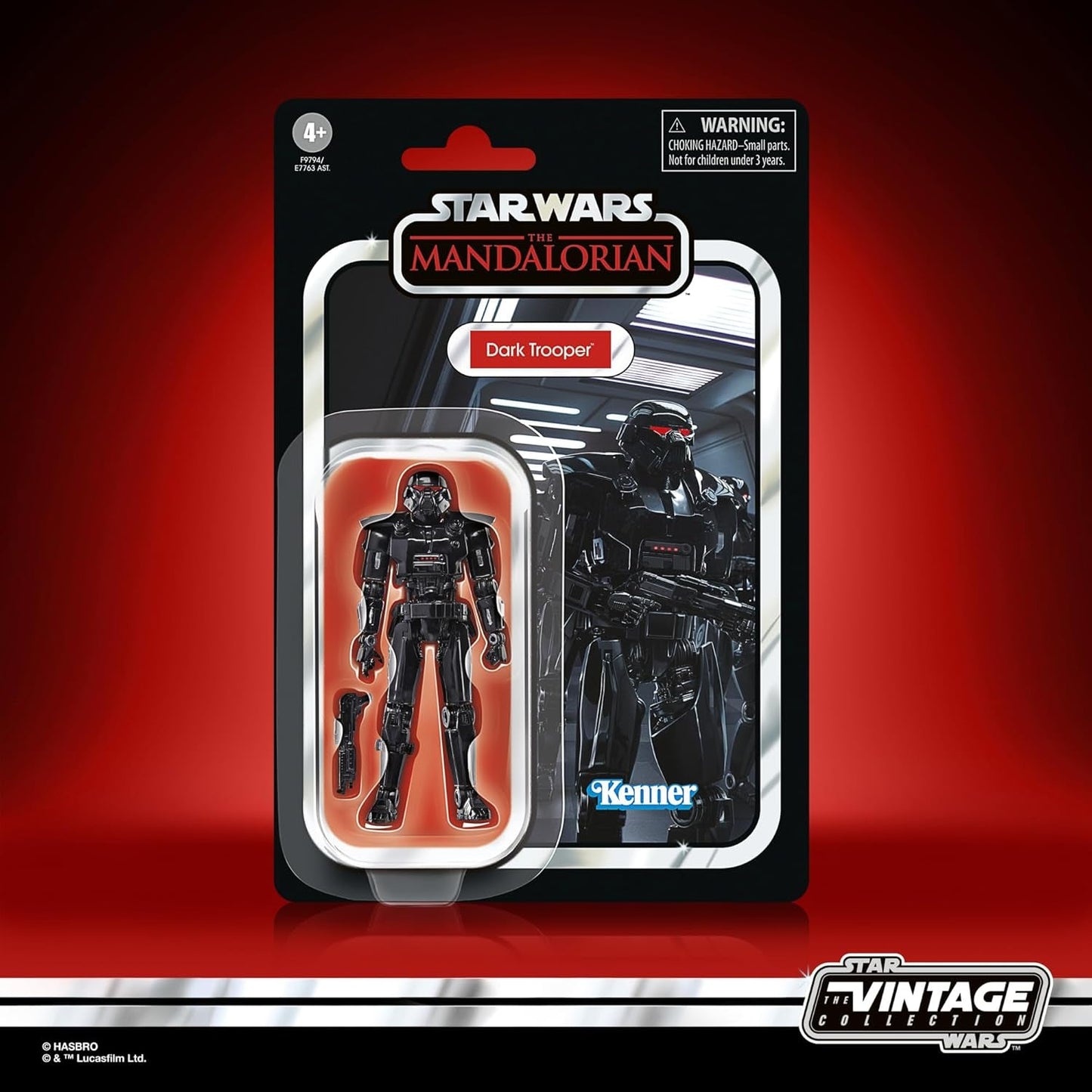 Star Wars Vintage Collection Dark Trooper Action Figurine à Collectionner Le Mandalorien (échelle 9,5 cm) Figurines Naty Shop