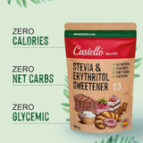 Stevia + Erythritol 1:3 Édulcorant, 1G = 3G Sucre, 850 grammes Édulcorants Naty Shop