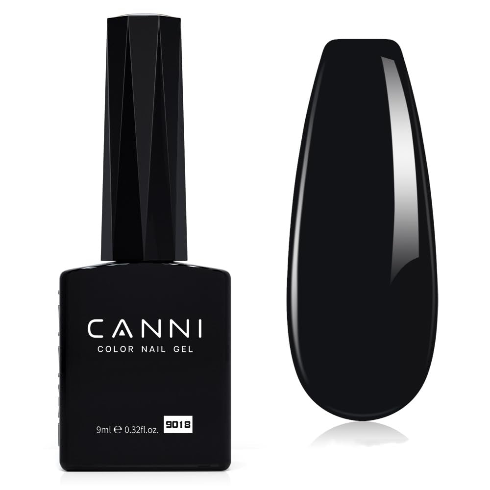 Vernis à ongles gel CANNI, semi-permanent, violet foncé, vernis à ongles, gel UV, trempage, manucure