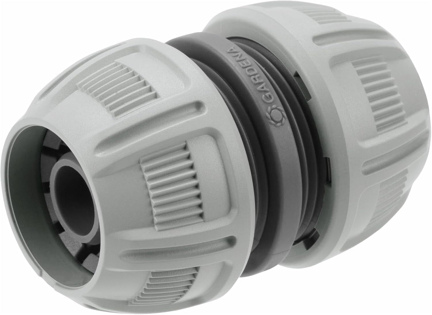 Réparateur Gardena 13 mm (1/2 pouce) et 15 mm (5/8 pouce) : Réparation de tuyau rapide et facile sans outil, Power Grip, force de serrage élevée, dans une boîte (18232-20)