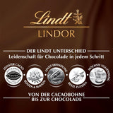 Chocolat Lindt | Cornet au caramel salé LINDOR | 500g | 38 boules de chocolat au lait fourrées au caramel salé | Cadeau de chocolat