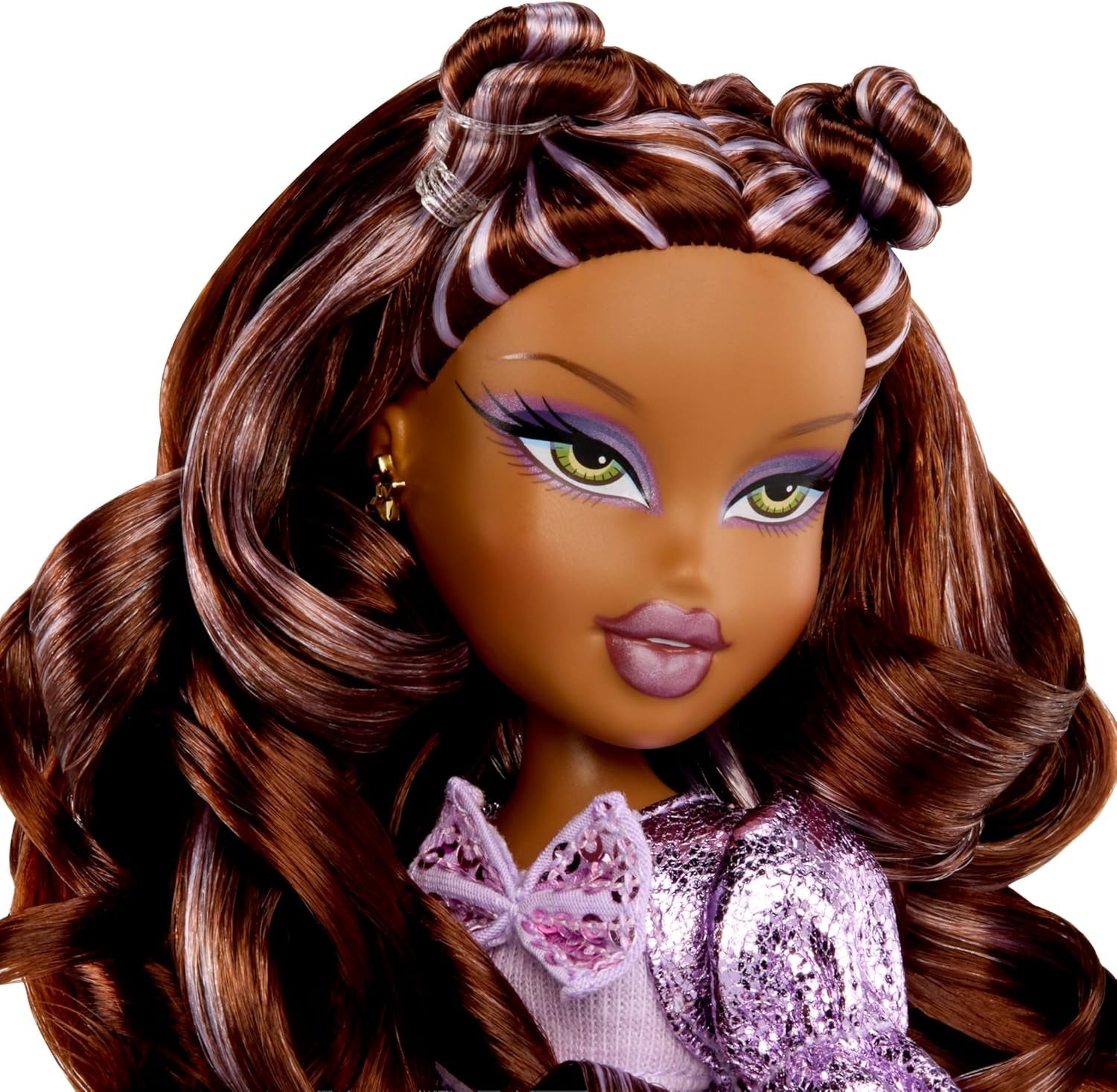 BRATZ Pop Starz Sasha – Poupée mannequin avec porte-clés, tenue et accessoires musicaux à collectionner