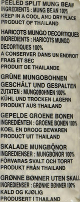Haricots mungo Cock, verts (1 paquet x 400g)