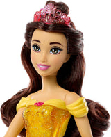 Mattel Disney Princess Toy Poupée mobile Belle Fashion avec vêtements et accessoires étincelants Cadeau inspiré du film Disney pour enfants HLW11 Naty Shop Dolls