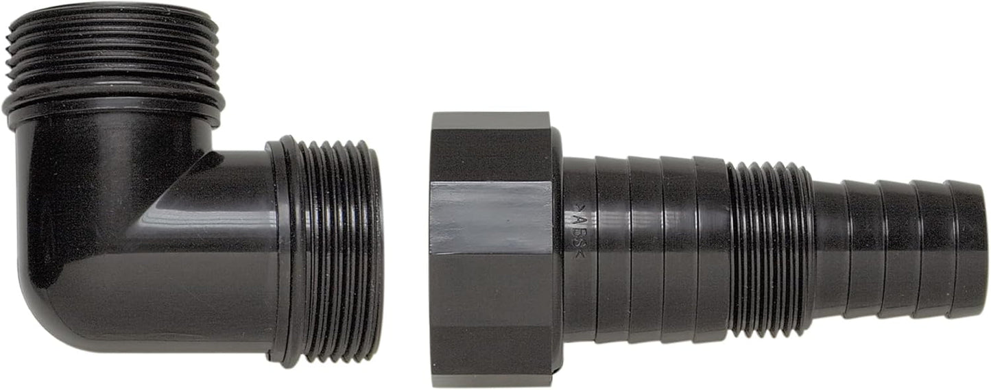 1370169 Raccord pour pompes submersibles, raccord pompe 1" 1/2M, raccord tuyau 25e38mm/1"M/1" 1/2M