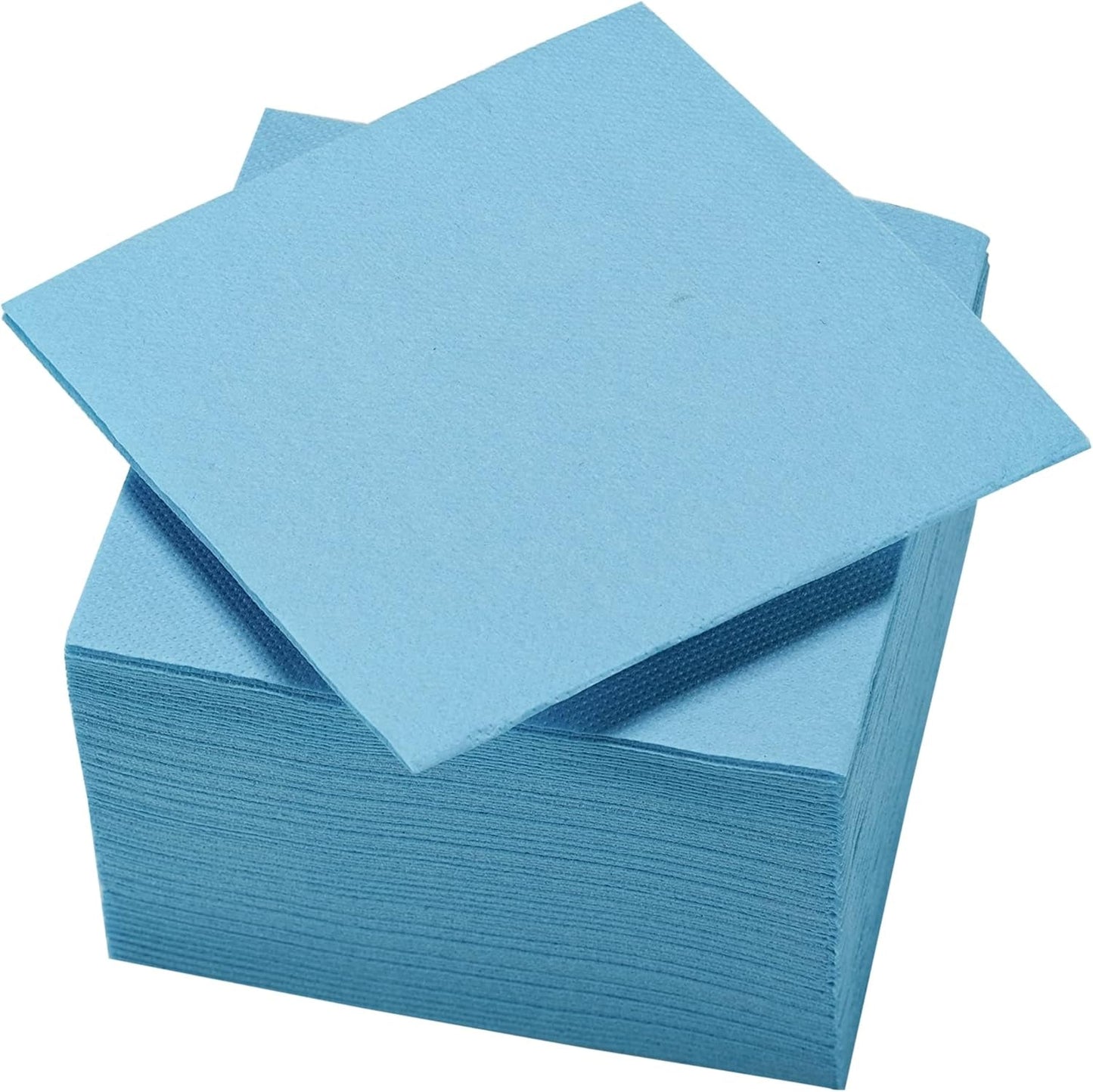 - Serviettes en papier Tex Touch - Coloris rose - Serviettes certifiées Fsc® - Recyclables et biodégradables - Paquet de 50 serviettes roses format 24 X 24 Cm