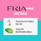 Lingettes vaginales biologiques, biodégradables, compostables, apaisantes, au pH équilibré, biodégradables, 12 unités