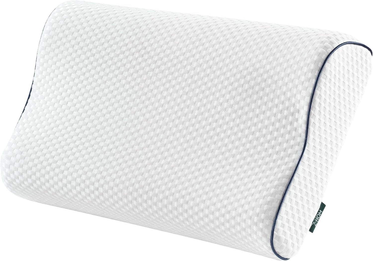 Oreiller de soutien cervical Z-Hom, oreiller en mousse à mémoire de forme, oreiller pour dormeur latéral, oreiller ergonomique, oreiller anti-ronflement, oreiller de couchage orthopédique, housse amovible (49 X 30 X 7/10 cm) Oreillers orthopédiques cervicaux Naty Shop