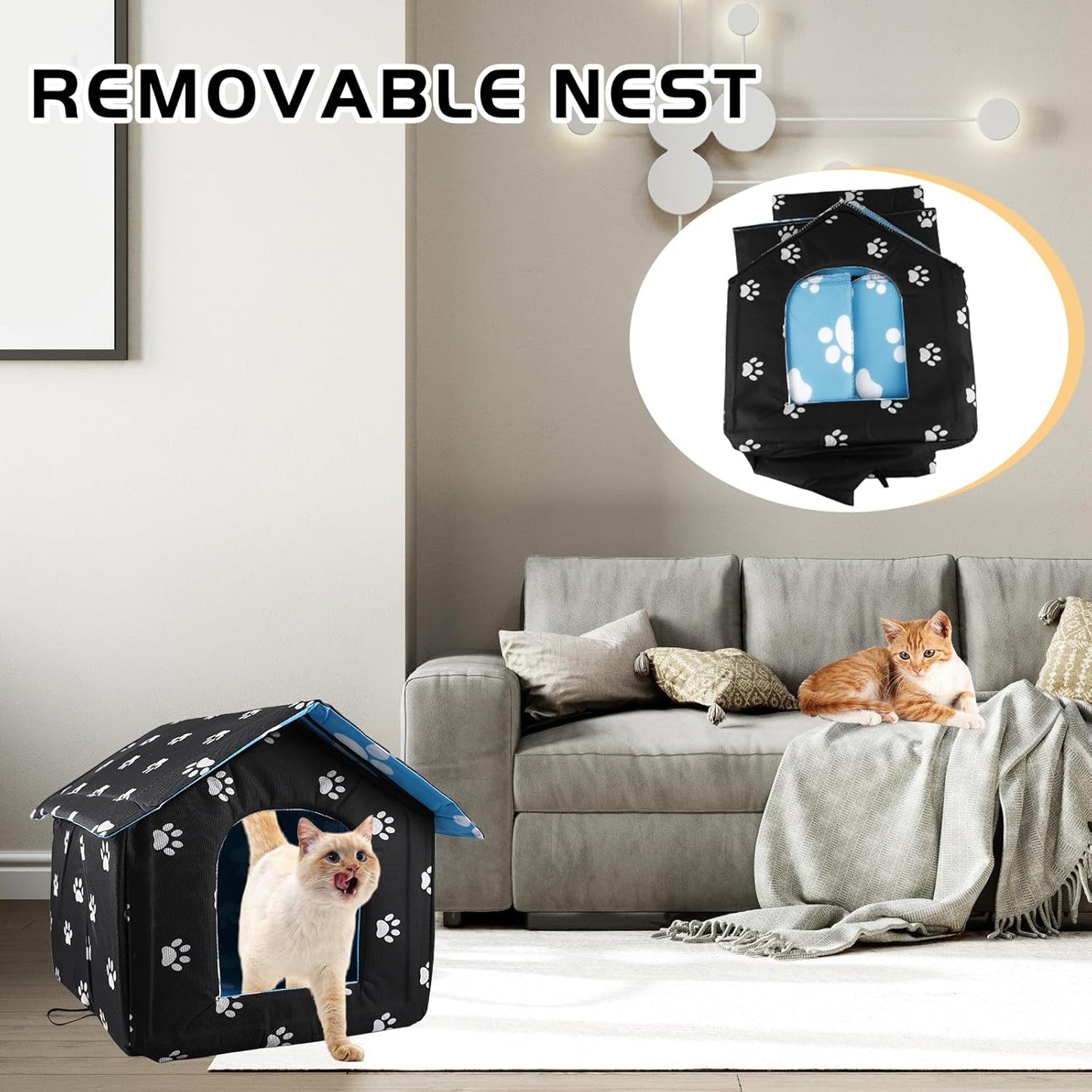 Couvertures et meubles, Animaux, Grottes et maisons, Chats, Lits pour chats, Chats - lits, matelas