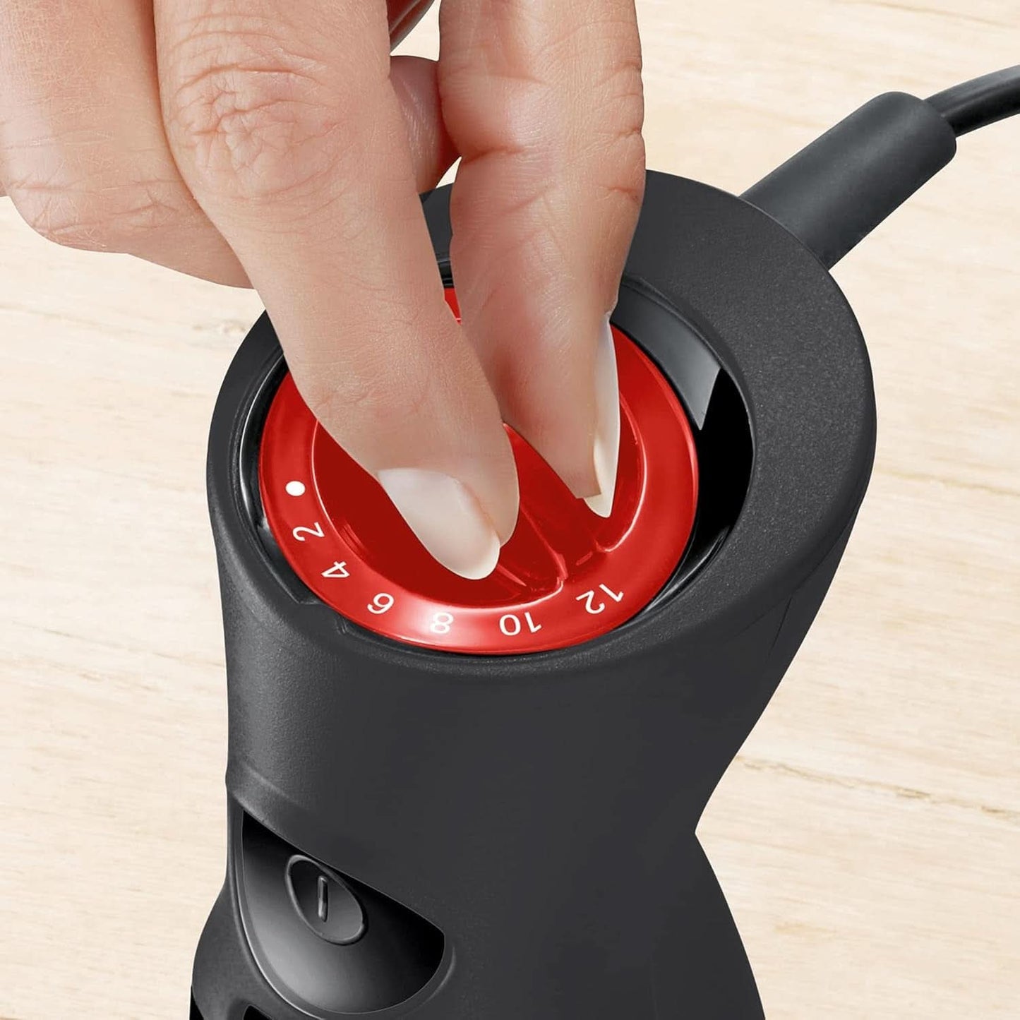 Bosch Stabmixer Ergomixx MS6CB61V1, Fonction Vakuum, Edelstahl-Mixfuß, Mix- Und Messbecher, Vakuum-Pumpe, Vakuum-Beutel, Vakuum-Frischhaltedose, 12 Stufen plus Turbo, 1000 W, Noir/Anthrazit Kitchen Naty Shop