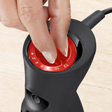 Bosch Stabmixer Ergomixx MS6CB61V1, Fonction Vakuum, Edelstahl-Mixfuß, Mix- Und Messbecher, Vakuum-Pumpe, Vakuum-Beutel, Vakuum-Frischhaltedose, 12 Stufen plus Turbo, 1000 W, Noir/Anthrazit Kitchen Naty Shop