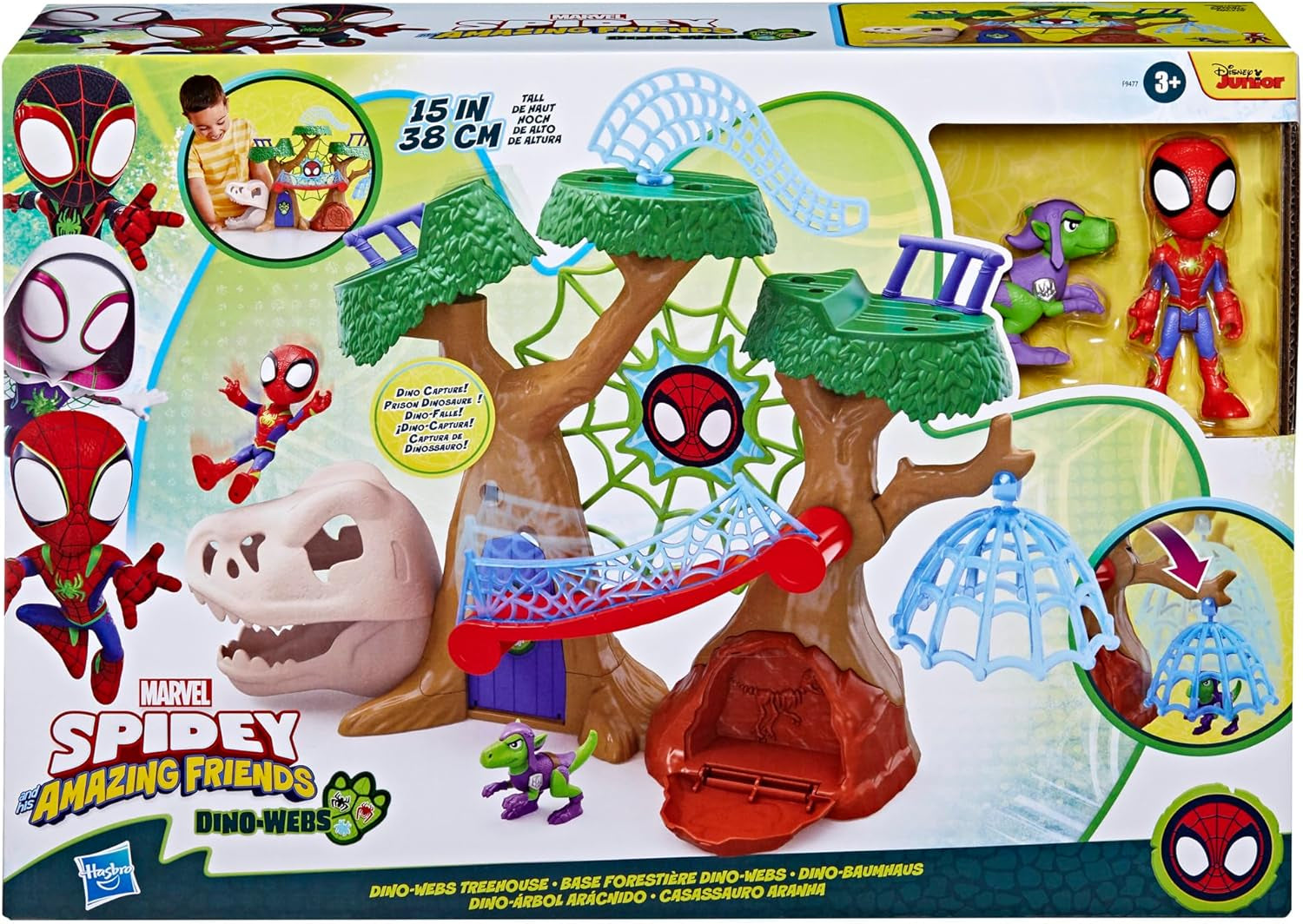 Marvel Spidey et ses super amis Dino Treehouse Superhero Playset Figurines Naty Shop