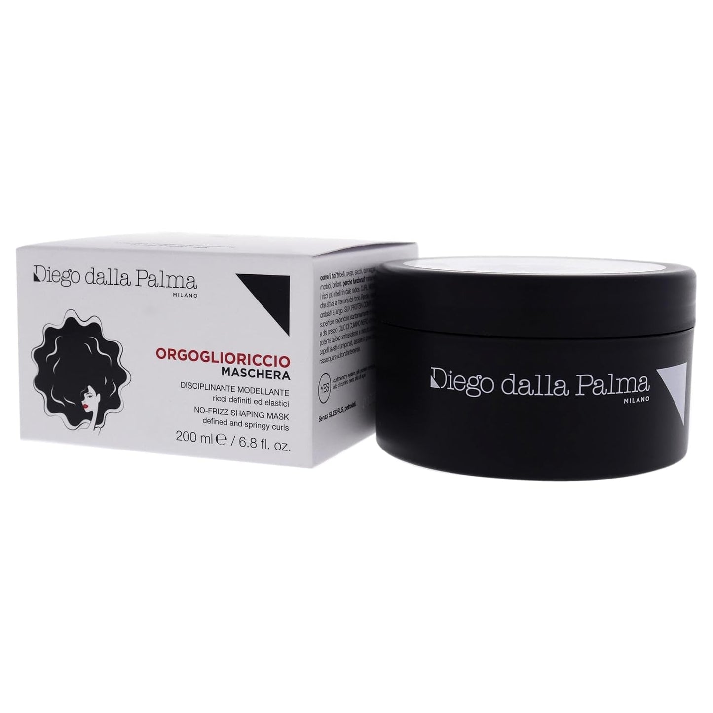 Masque Orgoglioriccio 200ml design gouvernemental Masque capillaire Naty Shop