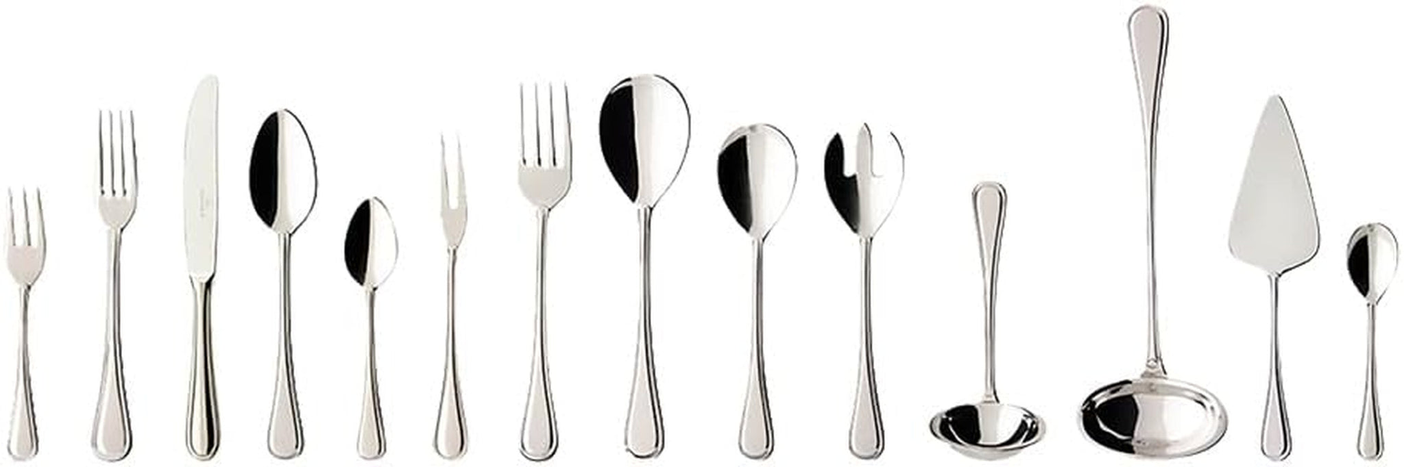 Villeroy Et Boch Neufaden Merlemont Couverts jusqu'à 12 personnes, 70 pièces, inox Cuisine Naty Shop