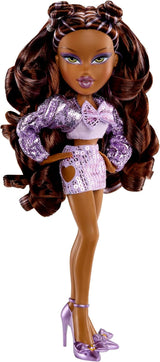BRATZ Pop Starz Sasha – Poupée mannequin avec porte-clés, tenue et accessoires musicaux à collectionner