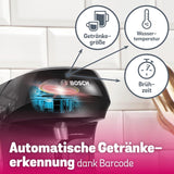 Bosch Tassimo Happy Friendly TAS102E Machine à expresso à capsules, plus de 70 boissons, convient à toutes les tasses, arrêt automatique, durable, dosage parfait, peu encombrant, 1400 W, noir