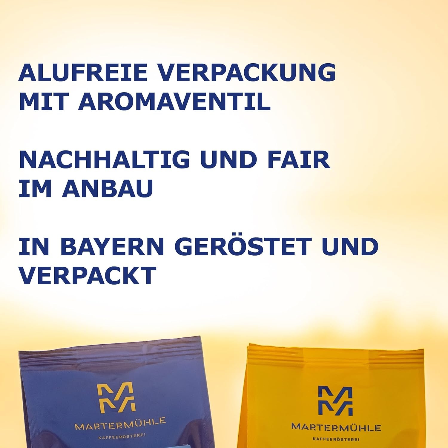 Martermühle Mexiko Bio Espressobohnen entkoffeiniert 1kg mittelkräftig I Arabica I Saveur : Nougat, Zartbitterschokolade I Ganze Bio Espresso-Bohnen schonend geröstet, säurearm