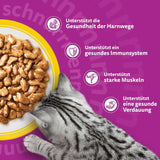 Whiskas 7+ Nourriture humide pour chats Sélection de volaille en sauce 24 x 85 g (2 paquets) - Nourriture humide de haute qualité à partir de 7 ans en 48 sachets de portion