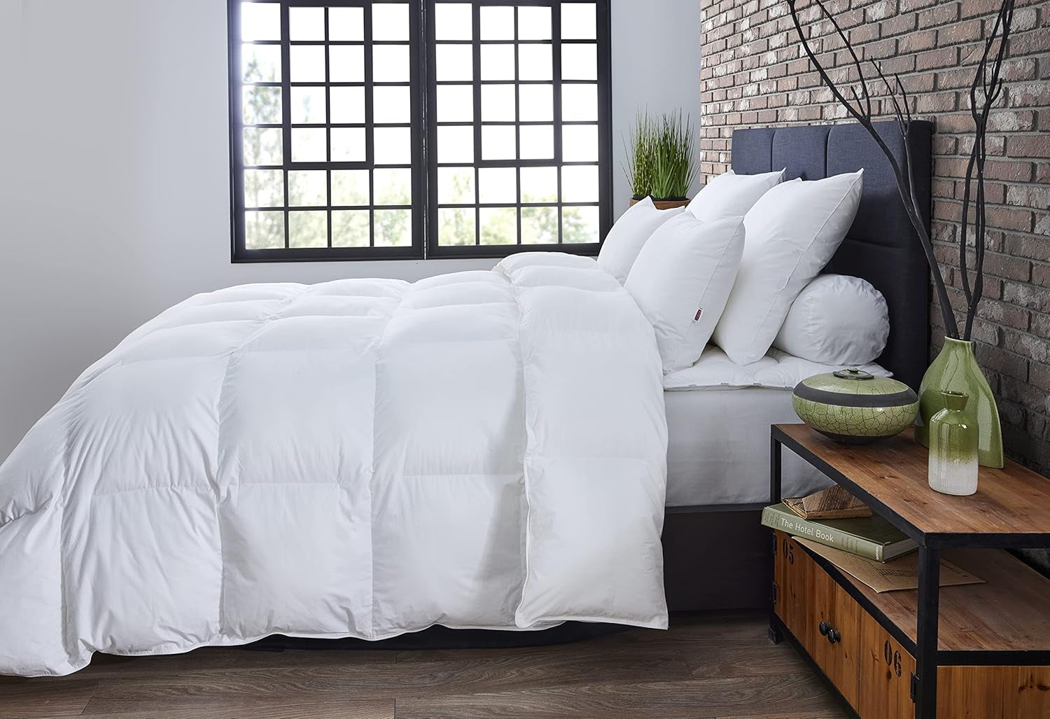 Housse de couette DODO, coton, blanc, 140/200 Couettes et couettes Naty Shop