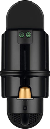 Machine à expresso à capsules Nespresso De'Longhi EN 80.B Inissia, pompe haute pression et fonction d'économie d'énergie, arrêt automatique après 9 minutes, volume de tasse pour expresso et poumon, réservoir d'eau 0,7 l, noir
