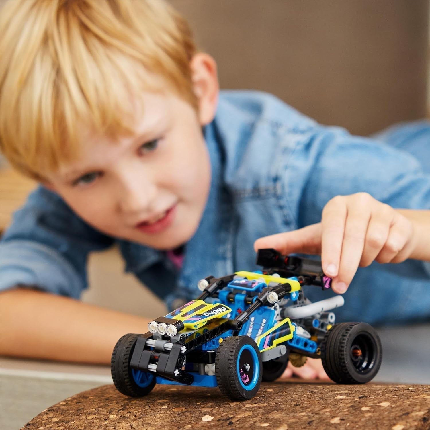 LEGO Technic Offroad Racing Buggy Car Jouet pour enfants Buggy Racing Car Kit de construction Cadeau pour garçons et filles de 8 ans Modèle de voiture de rallye 42164 Jeux de construction Besuche den LEGO-Store