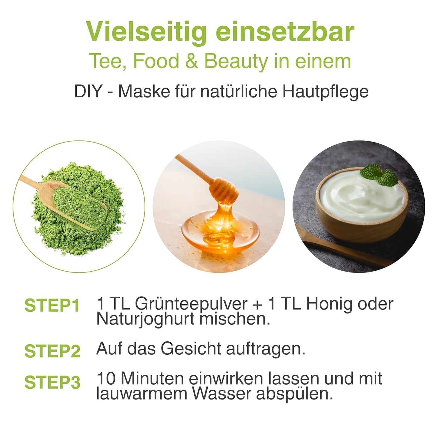 Bohyang Garden Matcha Powder 100g – Thé vert haut de gamme de Corée du Sud | Finement moulu et riche en tradition | Pour les lattés, les smoothies, les pâtisseries et les rituels de soins personnels | Poudre de Matcha en sachet refermable